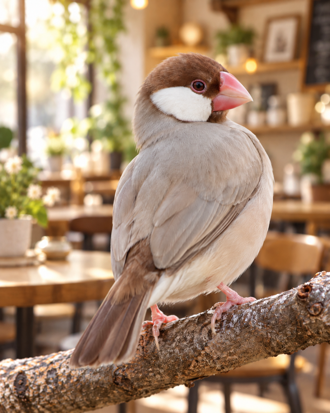 アゲート文鳥